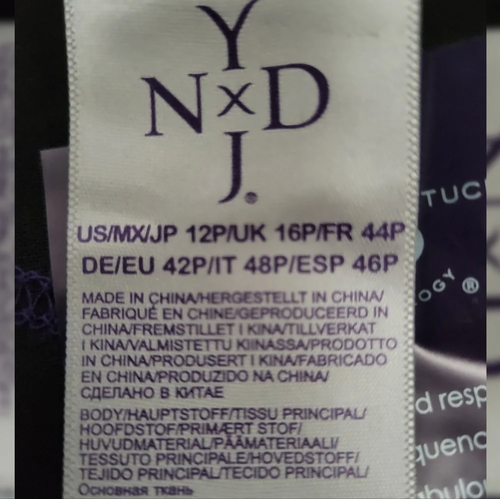 🍃⚘️Nydj Lacey Signature Black Jeans - Picture 11 of 14